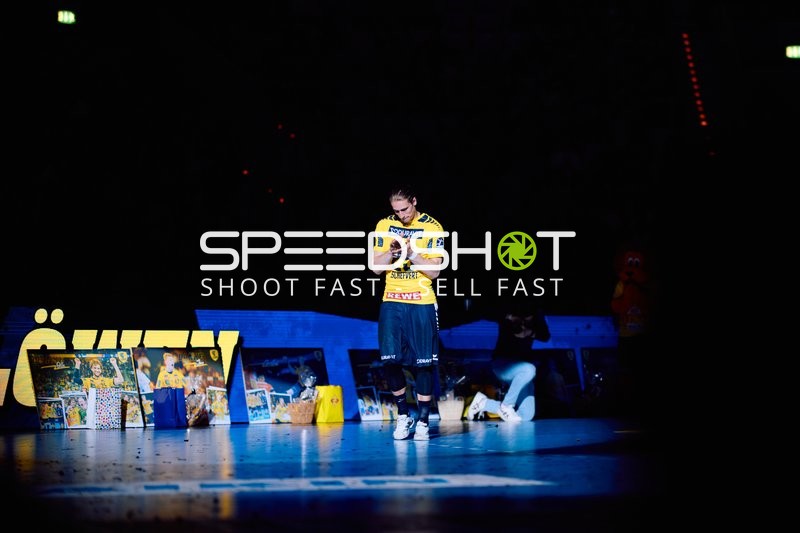 Spieler in der Halle