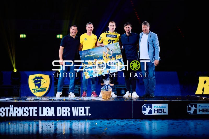 Ehrung Olle Forsell-Schefvert (25, Rhein Neckar Löwen)