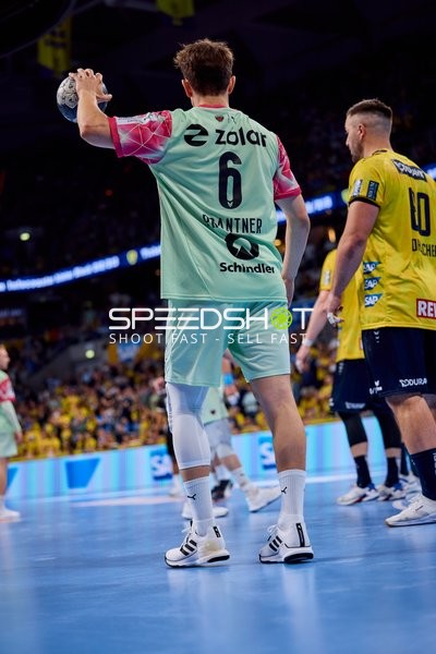 Spieler in der Halle