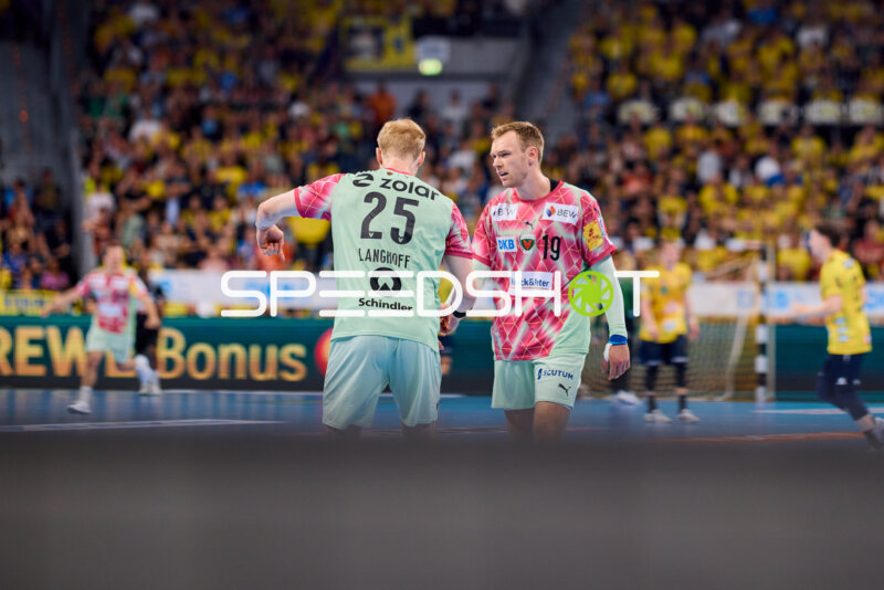 Spieler in der Halle