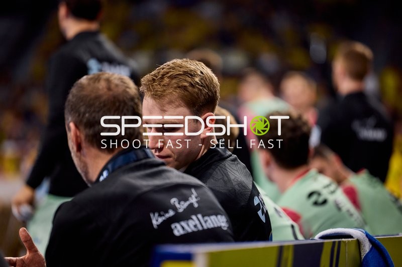 Spieler auf der Bank