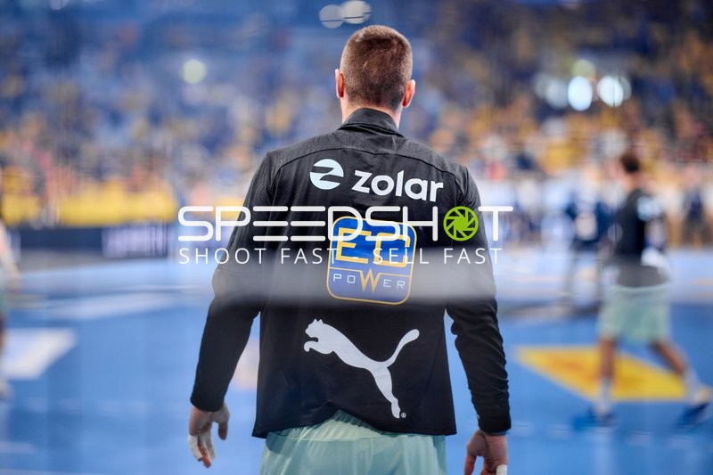 Spieler in der Halle