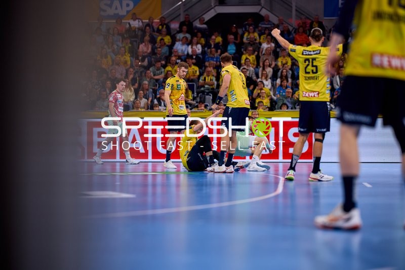 Spieler in der Halle