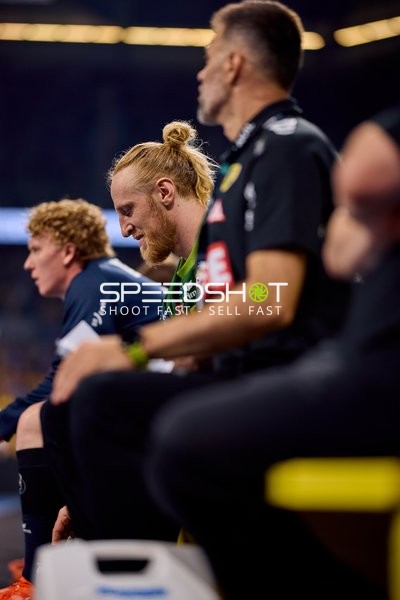 Rhein Neckar Löwen an Seitenlinie