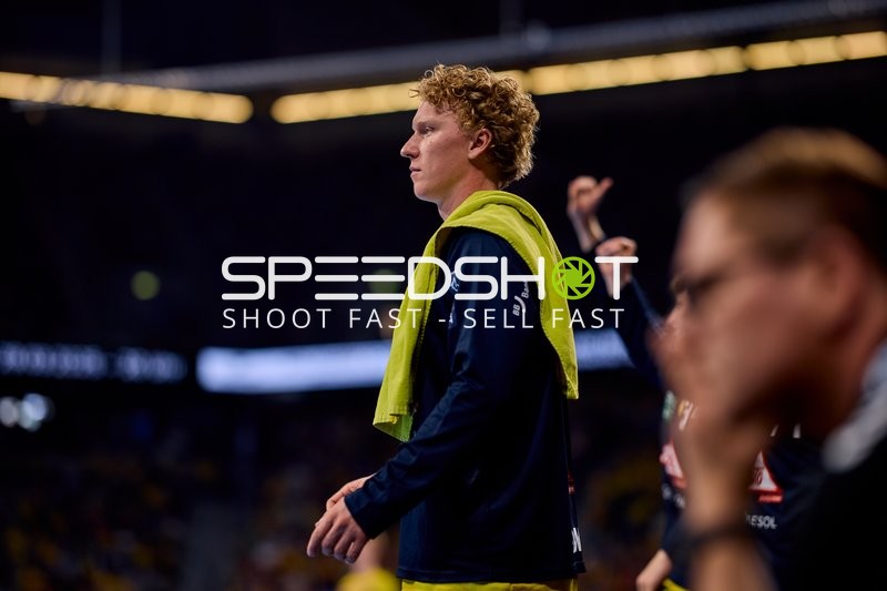 Spieler in der Halle