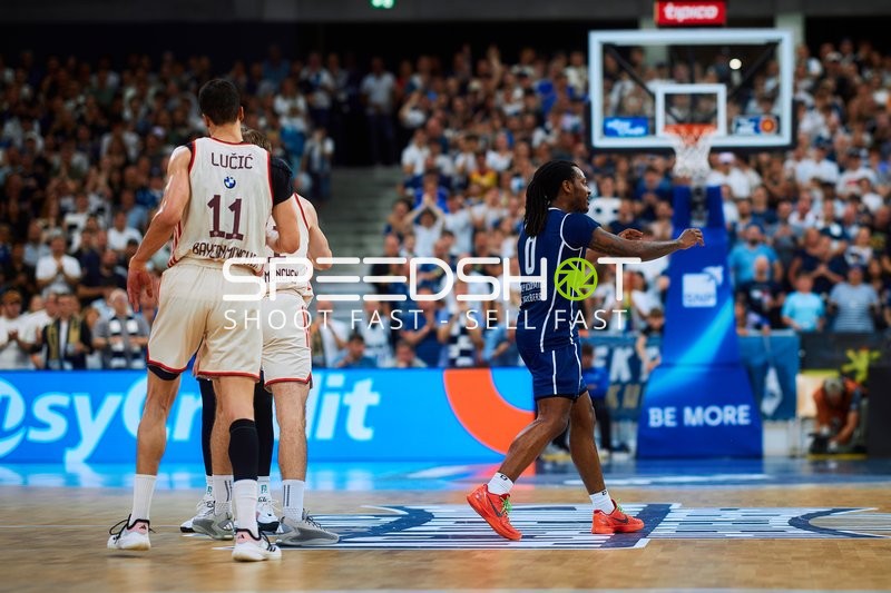 Spieler auf dem Court