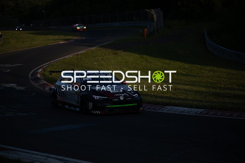 Rennfahrzeug auf der Nordschleife