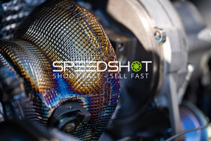 Motorteil Nahaufnahme