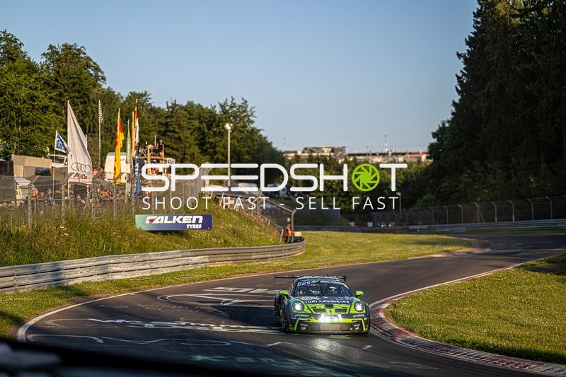 Rennfahrzeug auf der Nordschleife