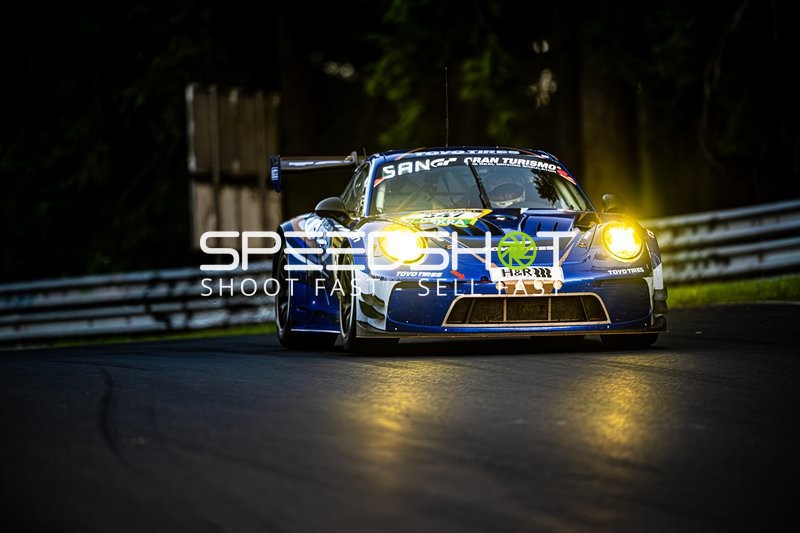 Rennfahrzeug auf der Nordschleife