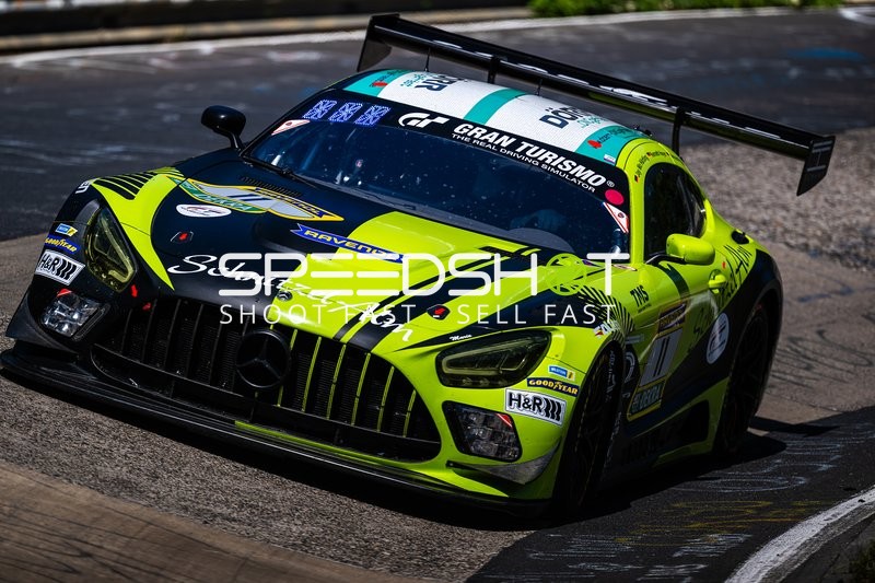 Rennfahrzeug auf dem Nürburgring