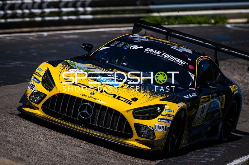 Rennfahrzeug auf der Rennstrecke