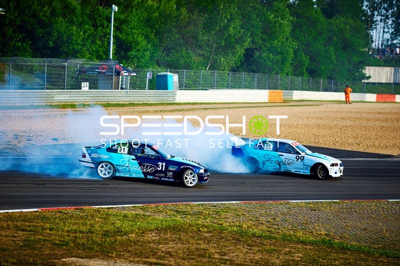 Drift auf der Rennstrecke