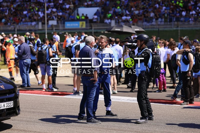 Medien und Interview am Nürburgring