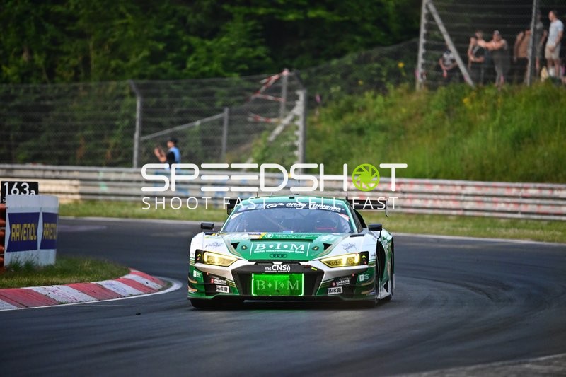 Audi R8 LMS GT3 auf der Rennstrecke