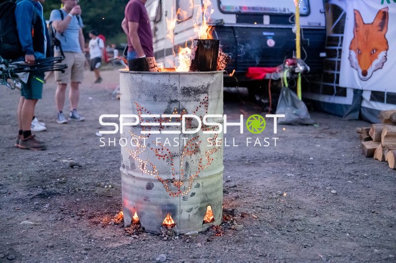 Feuerstelle beim 24h Rennen 2025