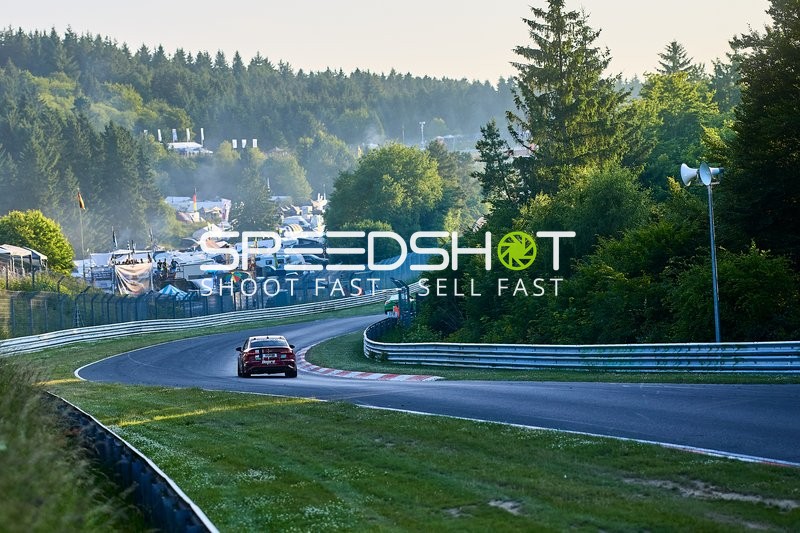 Rennfahrzeug auf der Nordschleife