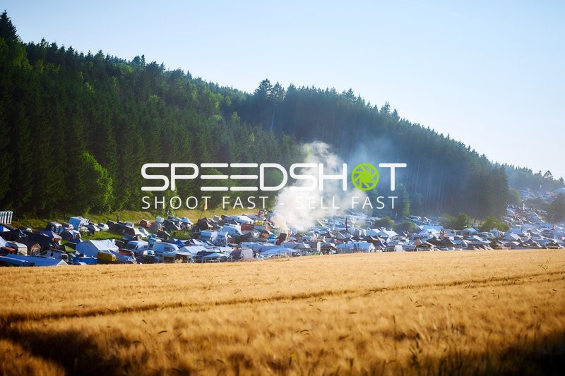 Campingbereich beim 24h Rennen 2025