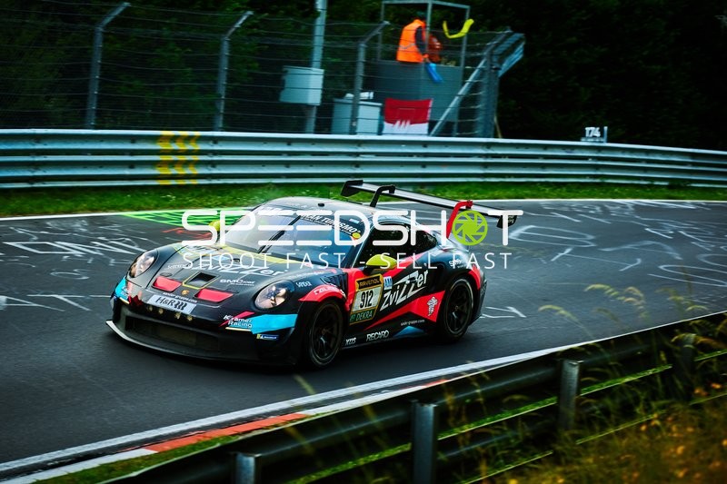 Rennfahrzeug auf der Nordschleife