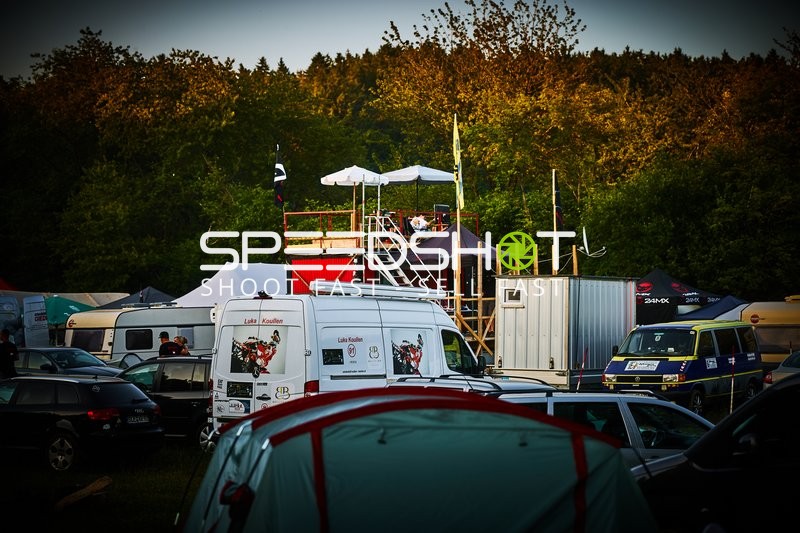 Fahrerlager beim 24h Rennen 2025