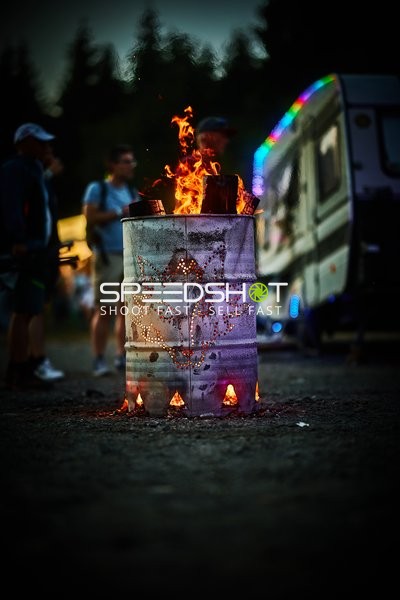 Lagerfeuer am Nürburgring