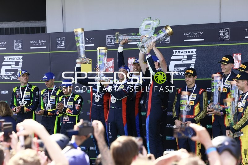 24h Rennen 2025 Nürburgring Siegerpodium