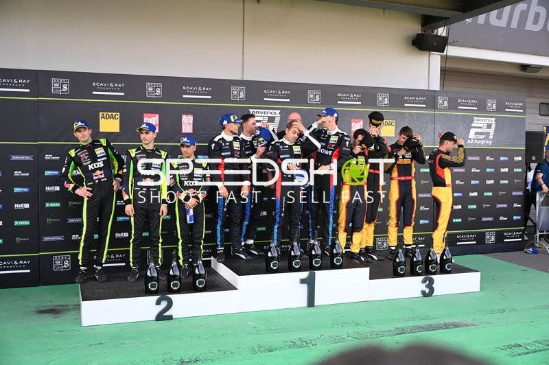 24h Rennen 2025 Nürburgring Podium