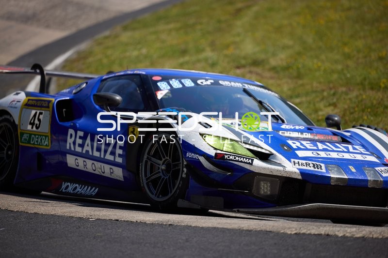 David Perel (45, REALIZE KONDO RACING with Rinaldi) auf Strecke