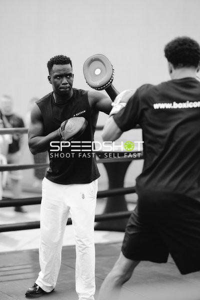 Box-Event Szene Training Vorbereitung