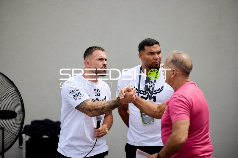 Ringside-Zone Face-Off Pressekonferenz