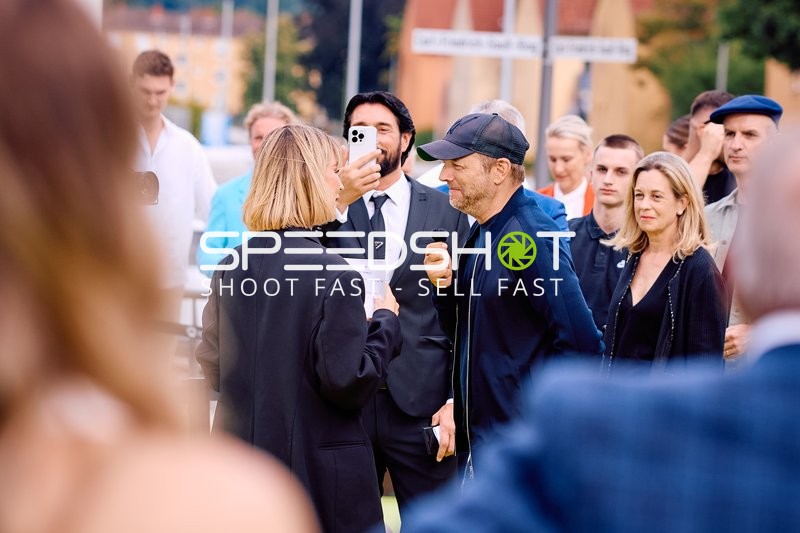 VIP-Gespräch beim Ringside Event