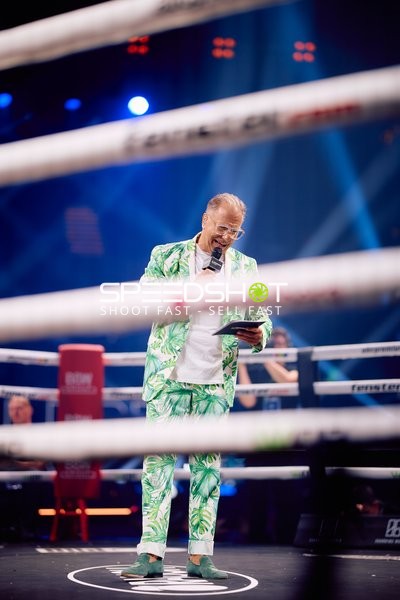 Moderator im Ring Kai Ebel (133; VIP)