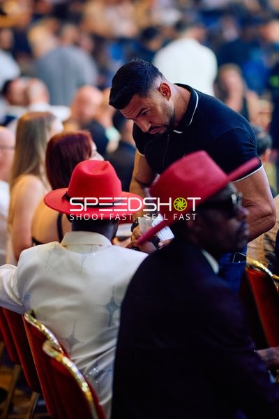 VIPs in der Ringside Zone