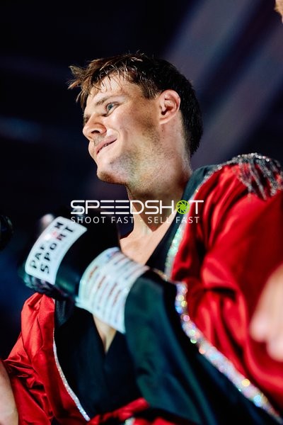 Boxer in Ringside Zone