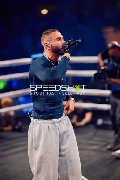 Musiker in der Ringside Zone