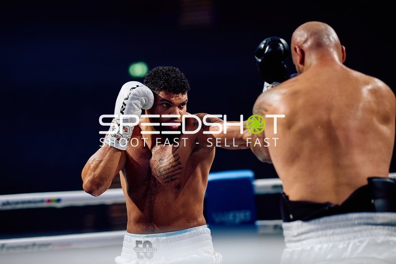 Boxer Emanuel Odiase in Aktion