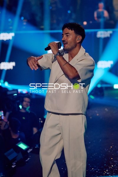 Sänger bei Ringside Zone Boxevent