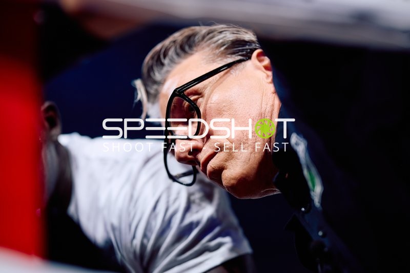 Trainer in der Ringside Zone