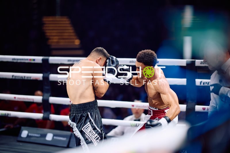 Alexander Okafor im Ringside Zone Boxevent