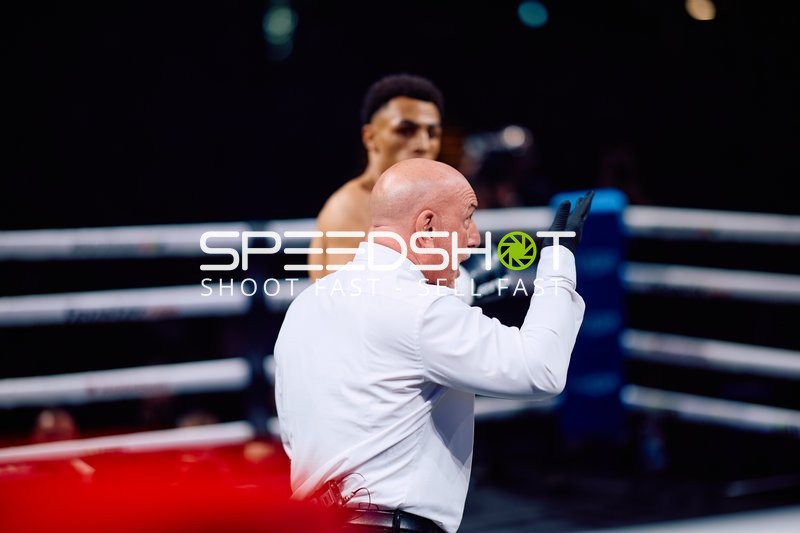 Alexander Okafor im Boxkampf