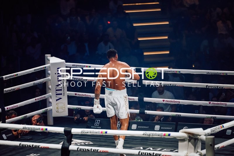Boxer im Ring