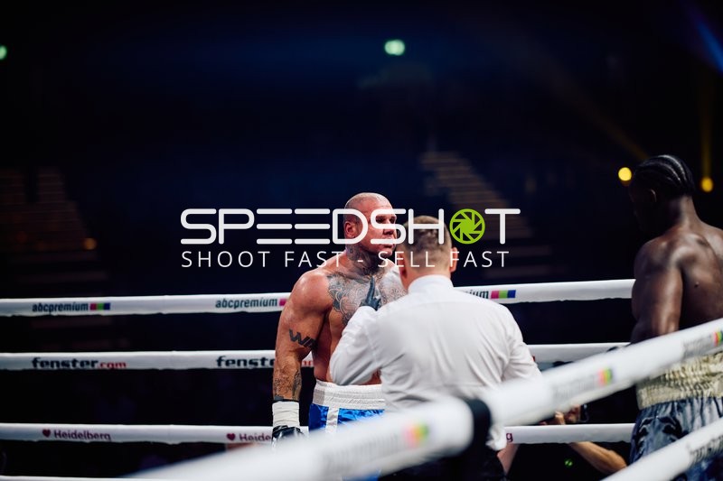 Jakub Sosinski (111; VIP) in der Ringside Zone