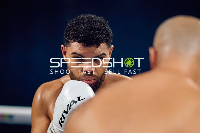 Boxer Emanuel Odiase fokussiert