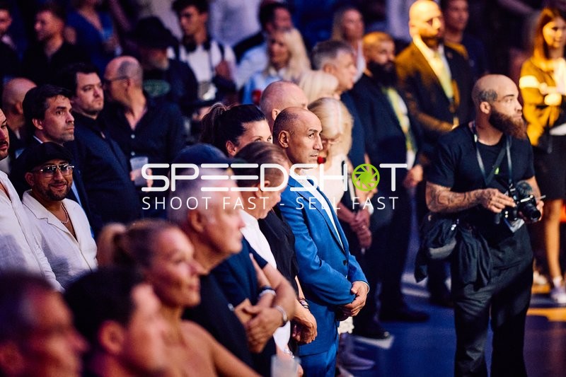 Ringside Zone beim Boxevent