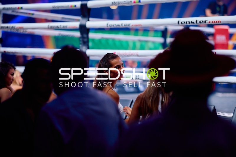 Ringside Zone beim Boxevent