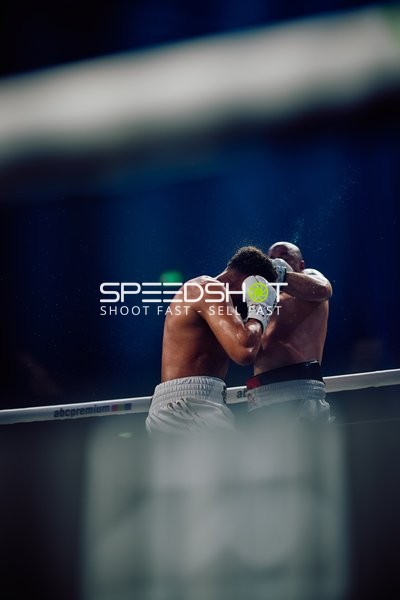 Boxer im Schlagabtausch