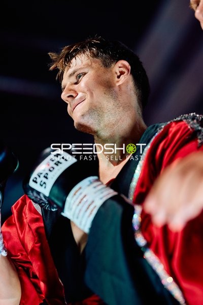 Boxer in Ringside Zone