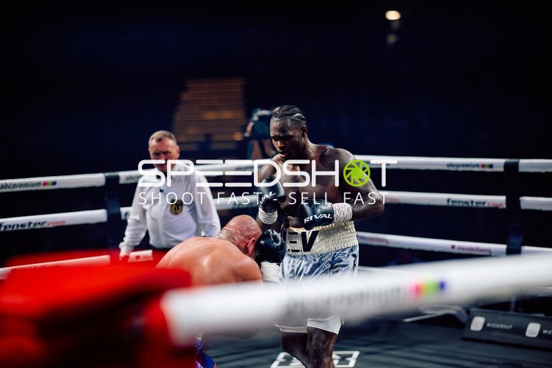 Nelvie Tiafack in Aktion