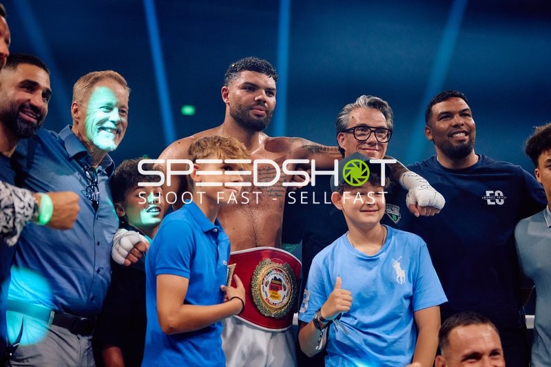 Boxer Schwergewicht mit Emanuel Odiase