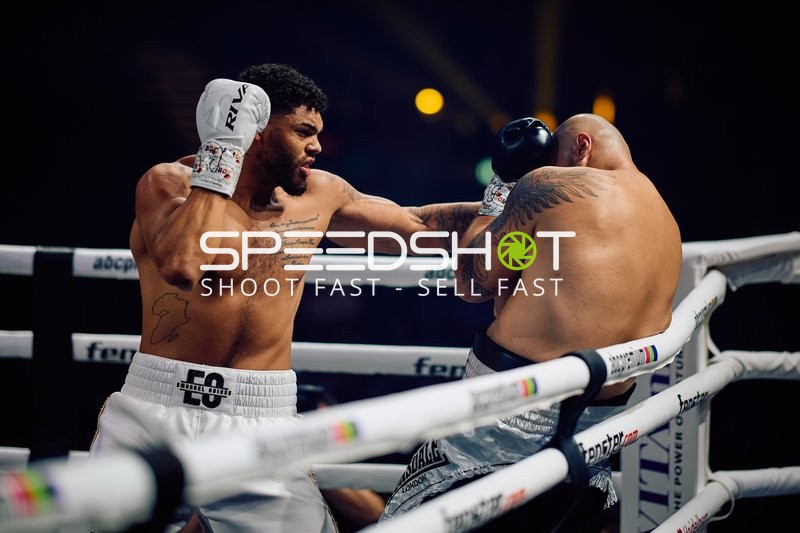 Emanuel Odiase im Ringside Zone Boxevent